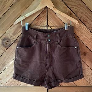Vintage high-waisted shorts
